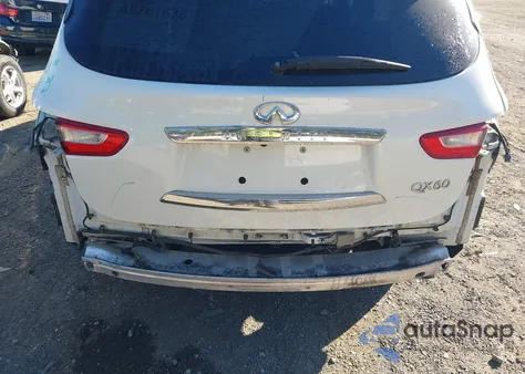2014 Infiniti Qx60 Hybrid z USA, uszkodzony, nr VIN 5N1CL0MM2EC547984